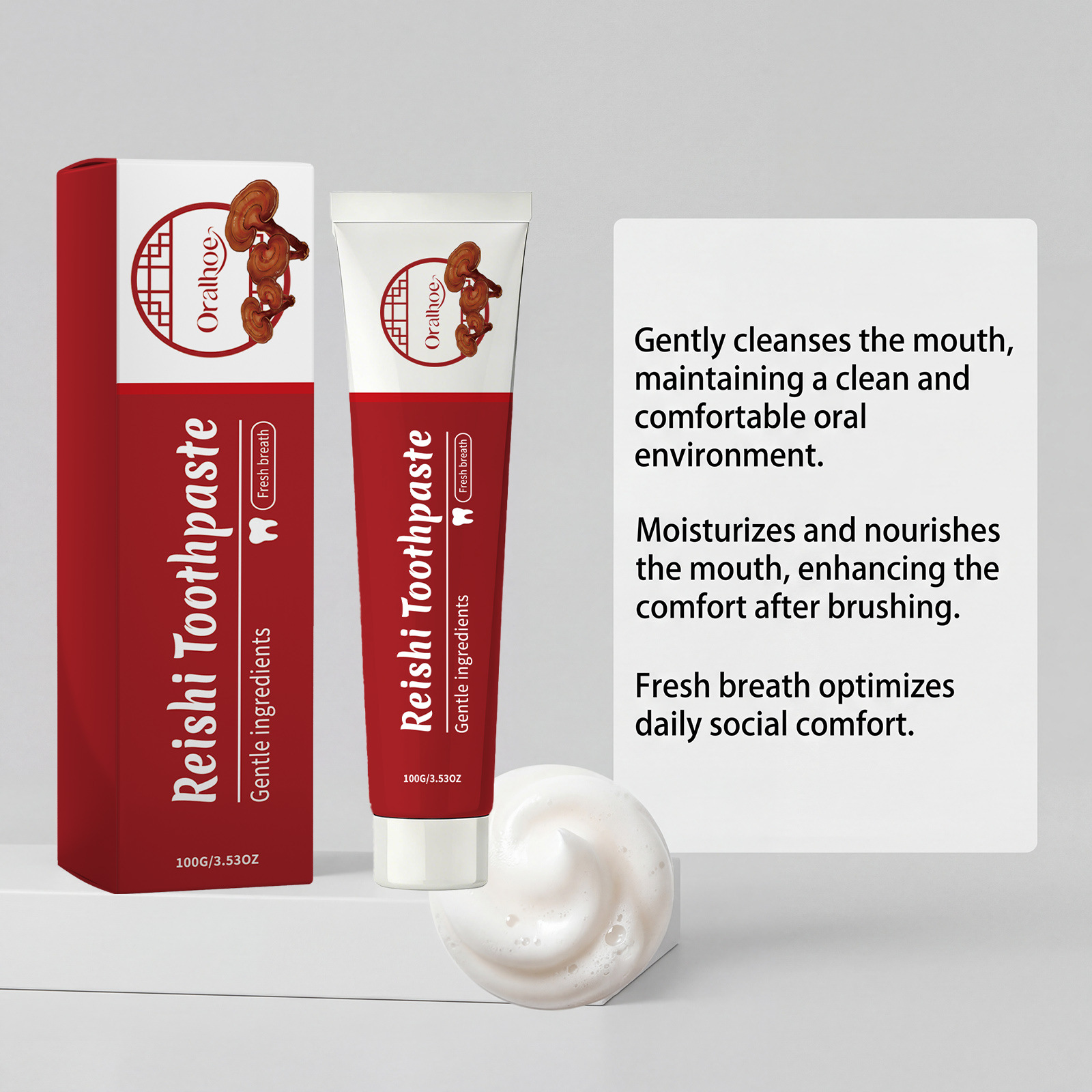 Lingzhi Kräuter-Zahnpasta Zahn – Teeth Whitening Yellow Teeth Bewertung und Preis