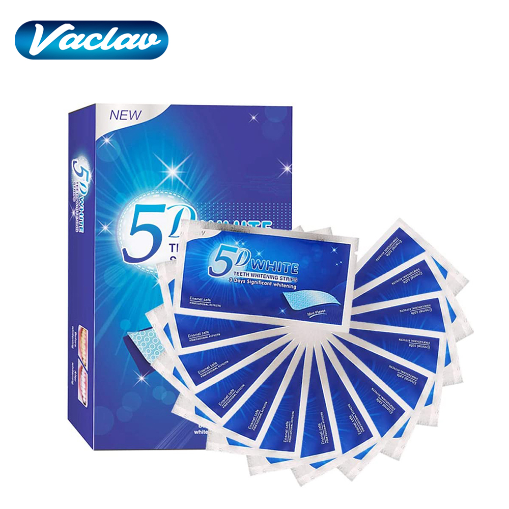 5D Weiße Zahnweißstreifen, Auf – Teeth Whitening Q&M Bewertung und Preis